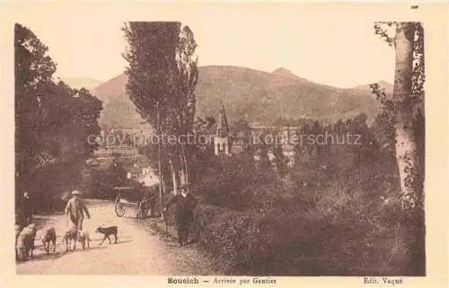 AK / Ansichtskarte Soueich Saint-Gaudens 31 Haute-Garonne Arrivee par Ganties