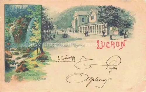 AK / Ansichtskarte LUCHON Bagneres-de-Luchon 31 Haute-Garonne Etablissement Thermal
