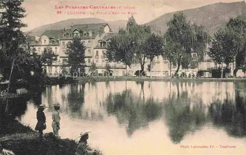 AK / Ansichtskarte LUCHON Bagneres-de-Luchon 31 Haute-Garonne La Piece d'Eau du Parc