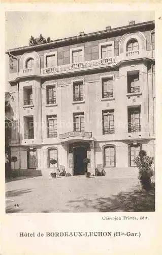 AK / Ansichtskarte LUCHON Bagneres-de-Luchon 31 Haute-Garonne Hotel de Bordeaux