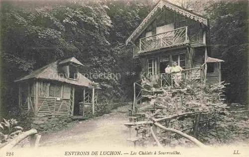 AK / Ansichtskarte Sourrouilhe LUCHON Bagneres-de-Luchon 31 Haute-Garonne Les Chalets