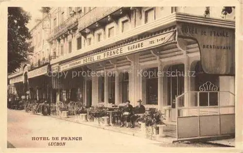 AK / Ansichtskarte LUCHON Bagneres-de-Luchon 31 Haute-Garonne Hotel de France