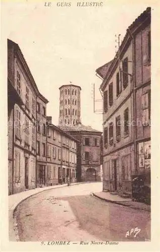 AK / Ansichtskarte Lombez AUCH 32 Gers Rue Notre Dame