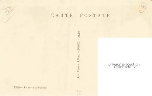 AK / Ansichtskarte Lombez AUCH 32 Gers Rue Notre Dame