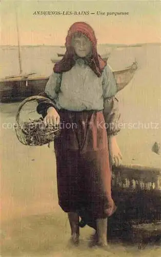 AK / Ansichtskarte Andernos-les-Bains Arcachon 33 Gironde Une parqueuse