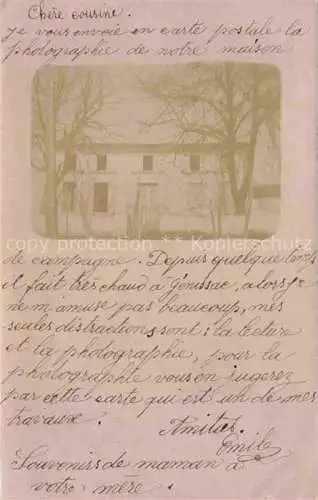 AK / Ansichtskarte Genissac Libourne 33 Gironde Villa