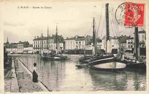 AK / Ansichtskarte Blaye 33 Gironde Entree du Chenal