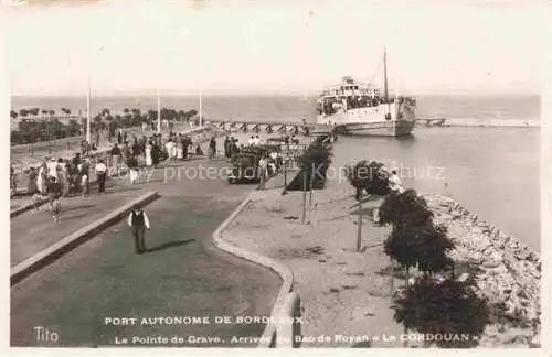 AK / Ansichtskarte BORDEAUX 33 Gironde Port autonome de Bordeaux La Pointe de Grave