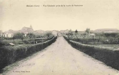 AK / Ansichtskarte Eauze Condom 32 Gers Vue generale prise de la route de Sauboires