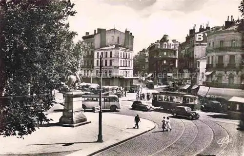 AK / Ansichtskarte TOULOUSE 31 Haute-Garonne Carrefour Boulevard de Strasbourg Rue d'Alsace Statue de Jeanne d'Arc