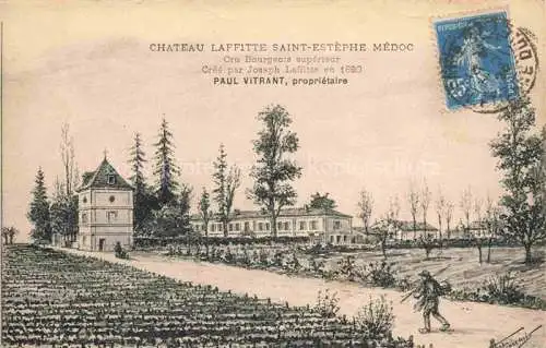 AK / Ansichtskarte St-Estephe Lesparre-Medoc 33 Gironde Chateau Laffitte Saint Estephe Medoc