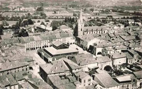 AK / Ansichtskarte Monsegur Langon 33 Gironde Vue generale aerienne