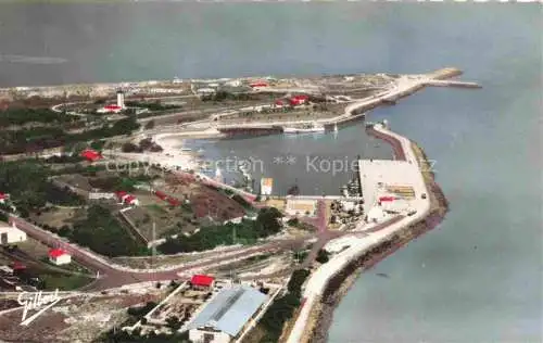 AK / Ansichtskarte Pointe de Grave Saint-Laurent-Medoc 33 Gironde Le Port Block Vue aerienne