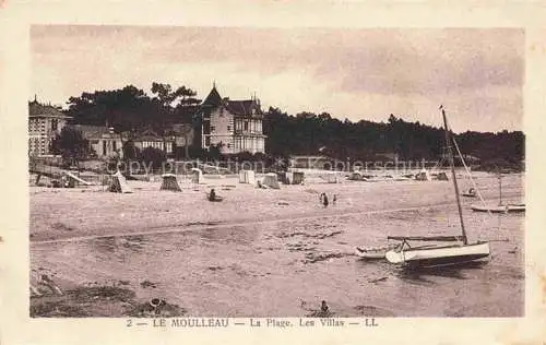 AK / Ansichtskarte Le Moulleau Arcachon 33 Gironde La Plage Les Villas