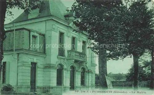 AK / Ansichtskarte Puisseguin Libourne 33 Gironde La Mairie