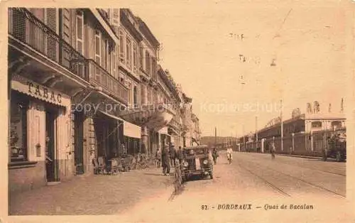 AK / Ansichtskarte BORDEAUX 33 Gironde Quai de Bacalan
