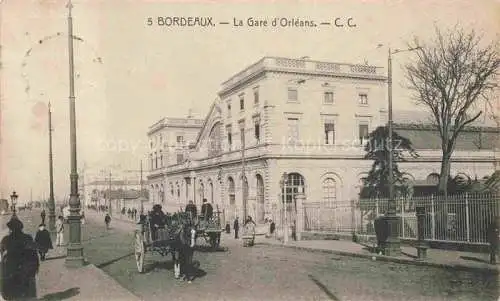 AK / Ansichtskarte BORDEAUX 33 Gironde La Gare d'Orleans