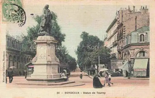 AK / Ansichtskarte BORDEAUX 33 Gironde Statue de Tourny
