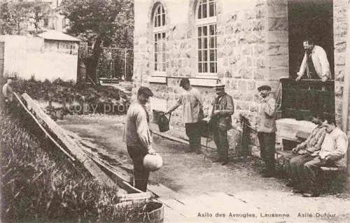 AK / Ansichtskarte LAUSANNE VD Asile des Aveugles