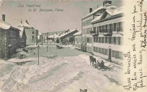 AK / Ansichtskarte Les Verrieres Val-de-Travers NE Le Grand Bourgeau l'hiver