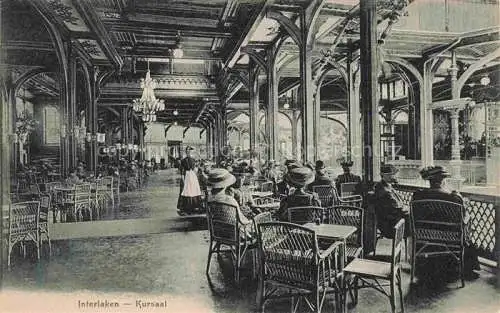 AK / Ansichtskarte INTERLAKEN BE Kursaal Restaurant
