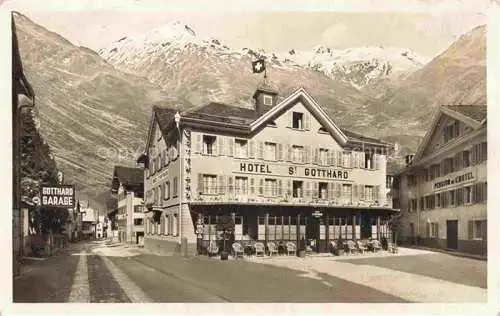 AK / Ansichtskarte Andermatt UR Hotel St. Gotthard Alpen