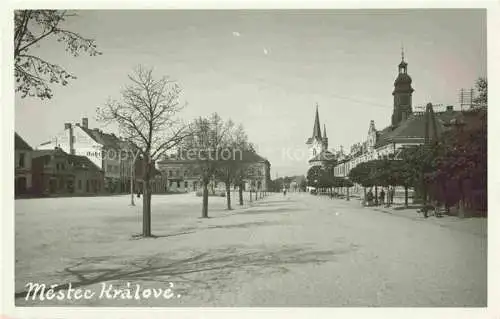 AK / Ansichtskarte Mestec Kralove Koenigstaedtl Koenigstadtl CZ Hauptplatz Stadtzentrum