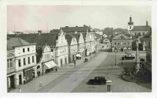 AK / Ansichtskarte Mnichovo Hradiste Muenchengraetz CZ Masarykovo Namesti Stadtplatz Zentrum