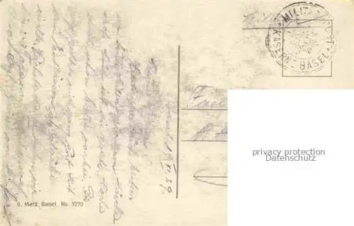 AK / Ansichtskarte BASEL BS Partie am Rhein