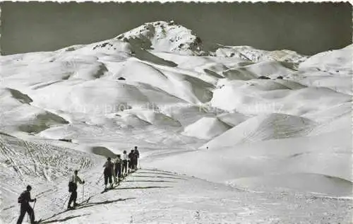 AK / Ansichtskarte AROSA GR Champs de neige pres d'Arosa