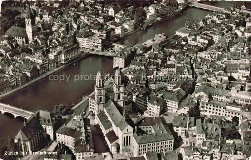 AK / Ansichtskarte ZueRICH  ZH mit Grossmuenster