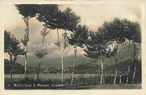 AK / Ansichtskarte Lago di Muzzano Lugano TI Panorama