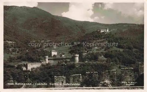 AK / Ansichtskarte BELLINZONA TI Castello Svitto e Untervaldo