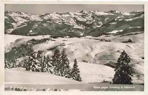 AK / Ansichtskarte Stoos SZ mit Drusberg und Glaernisch