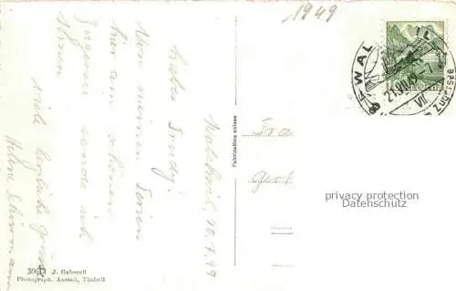 AK / Ansichtskarte Walchwil Zug ZG mit Rigi