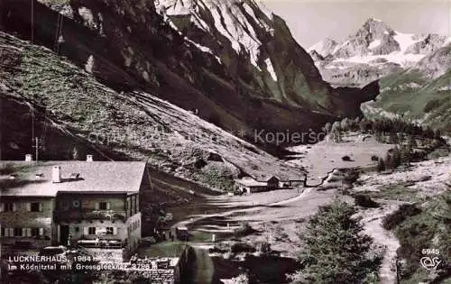 AK / Ansichtskarte Lucknerhaus 1984m Koednitztal Kals Grossglockner AT Panorama