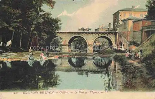 AK / Ansichtskarte LYON 69 Rhone Oullins Le Pont sur l'Izera