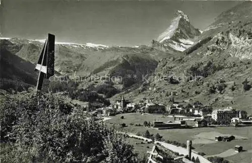 AK / Ansichtskarte ZERMATT VS mit Matterhorn