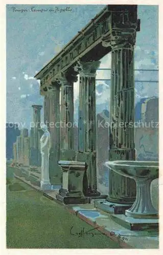 AK / Ansichtskarte POMPEI Napoli Campania IT Tempio di Apollo