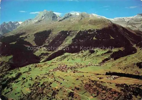 AK / Ansichtskarte Brigels Breil Surselva GR Fliegeraufnahme