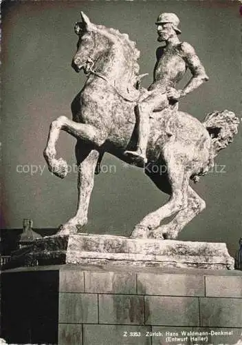 AK / Ansichtskarte ZueRICH  ZH Hans Waldmann Denkmal