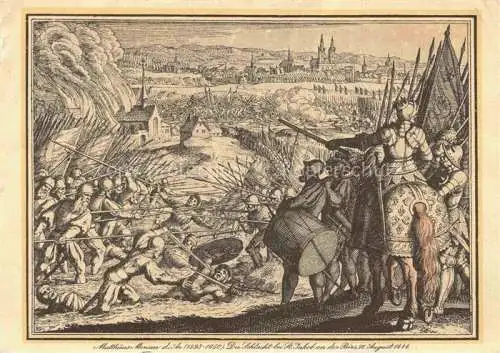 AK / Ansichtskarte Birsfelden BL Schlacht bei St Jakob an der Birs August 1444