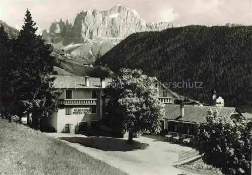 AK / Ansichtskarte Tiers Tires Rosengarten Trento IT Postgasthof Zur Rose