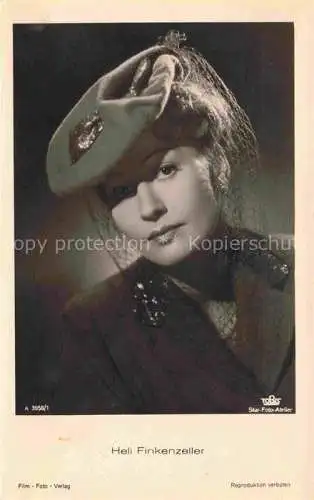 AK / Ansichtskarte Foto Tobis A 3958/1 Heli Finkenzeller 