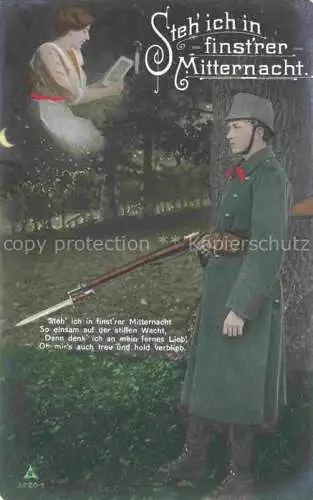 AK / Ansichtskarte Foto PH Paris Nr. 3220-1 Soldaten Frauen Poesie 