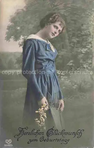 AK / Ansichtskarte Foto EAS Nr. 5207/3 Frauen Geburtstag 