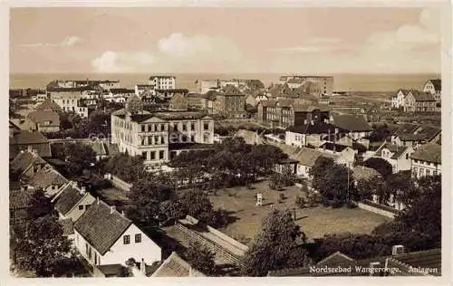 AK / Ansichtskarte WANGEROOGE Wangeroog Nordseebad Panorama Anlagen