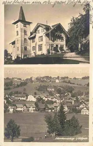 AK / Ansichtskarte Nadenberg Allgaeu Lindenberg Bayern Restauration Teilansicht