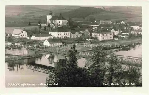 AK / Ansichtskarte Kamyk nad Vltavou CZ Celkovy pohled