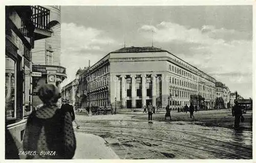 AK / Ansichtskarte ZAGREB Agram Croatia Burza